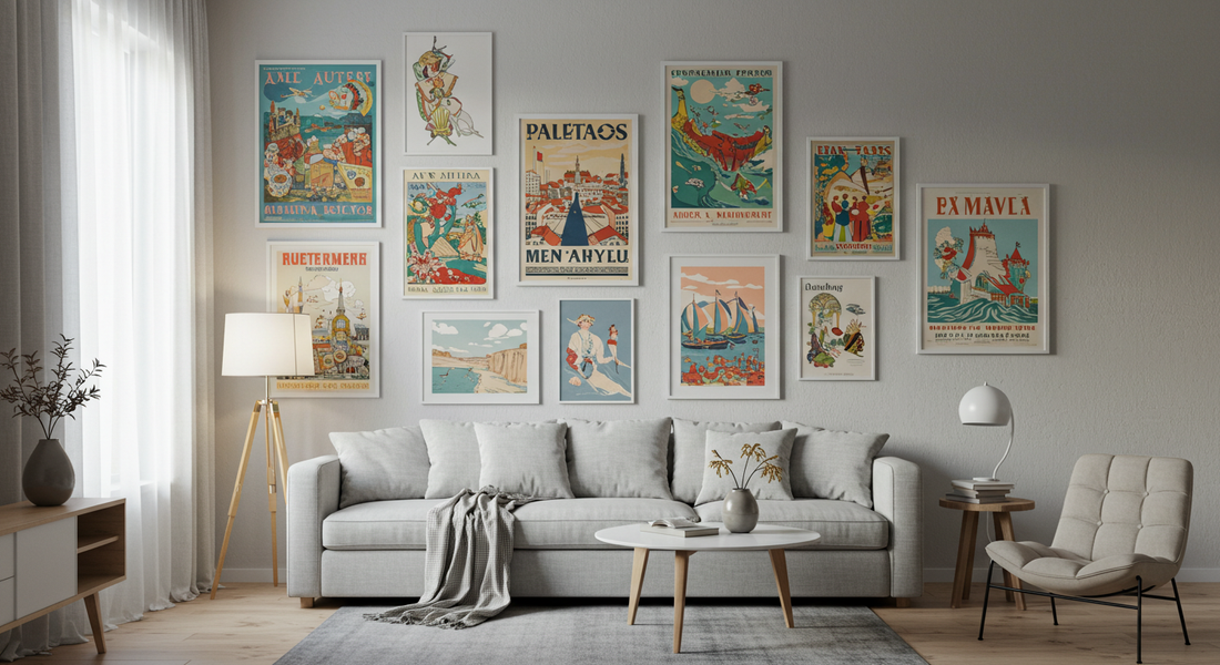 How Illustrated Art Posters Can Elevate Your Home Decor