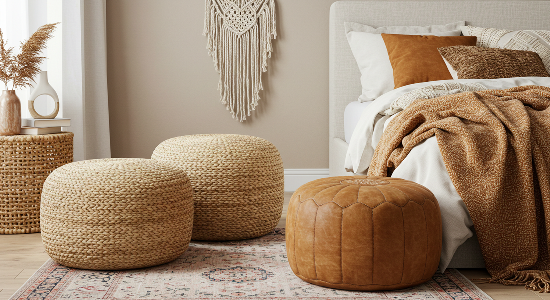 Elevate Your Home with Stylish Accent Stools and Ottomans