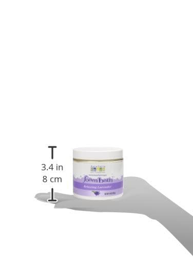 Aura Cacia Aromatherapy Foam Bath, Relaxing Lavender, 14 ounce jar