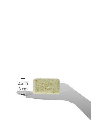 Pre de Provence Artisanal Soap Bar, Natural French Skincare, Enriched with Organic Shea Butter, Quad Milled for Rich, Smooth & Moisturizing Lather, Sage, 5.3 Ounce