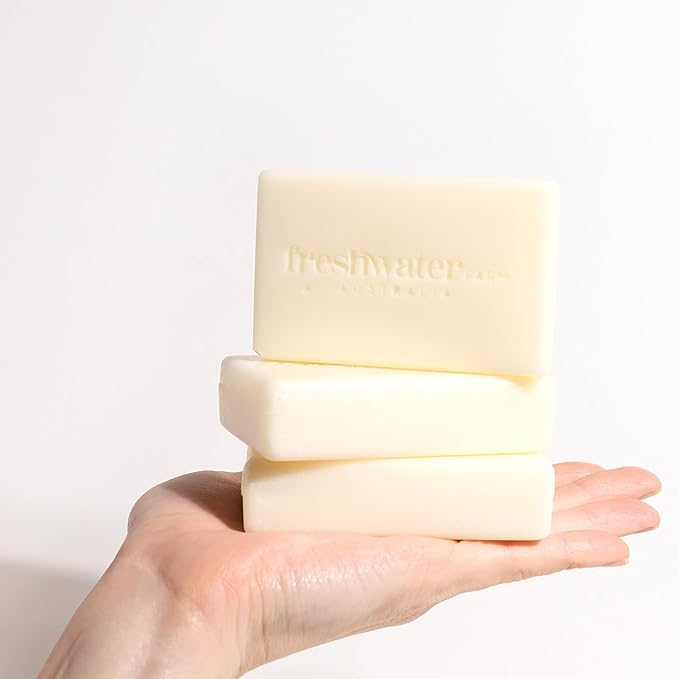 Soothing Castile Natural Body Bar/Soap Bar for Women/Men- Manuka Honey + Vanilla Bean. Bar Soap/Body Soap With Organic Shea Butter For Dry, Sensitive Skin - 7 oz x 8 pack