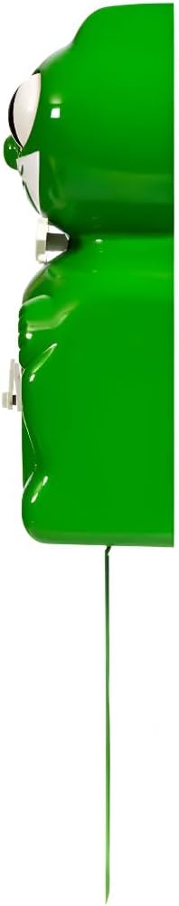 Kit-Cat Klock® Limited Edition Classic Green kit - Iconic Retro Cat Clock with Moving Eyes and Tail, Battery Operated Wall Clock, Made in USA, Perfect for Home Decor, Modern Clock, Unique Gift