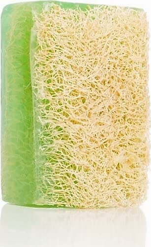 Natural Handmade Aloe Vera Soap Bar With Pumpkin Fiber 120gr | Oil Balance, Dryness, Collagen, Blackheads and Acne, Vitamins C and E, Nourishing, Anti-Aging