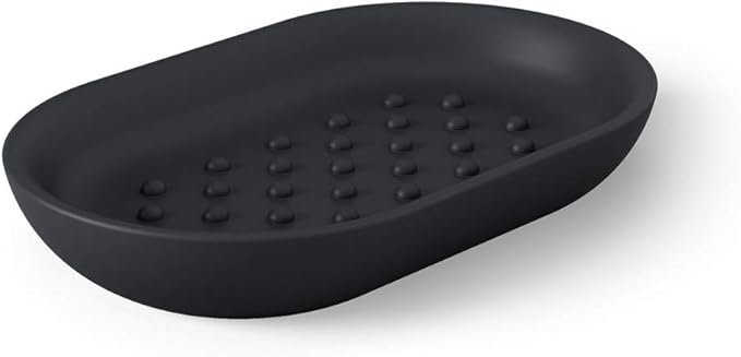 Umbra Junip Oval Soap Dish Black