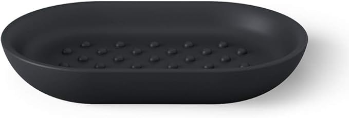 Umbra Junip Oval Soap Dish Black
