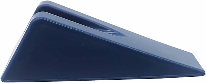 Physical Therapy Wedge Pillow - Sturdy Durable Triangle Therapy Wedge for Spinal Pain Relief and Rehabilitation Treatment (blue)