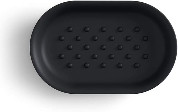 Umbra Junip Oval Soap Dish Black