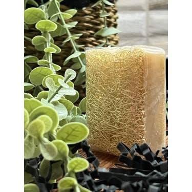 Natural Handmade Soap Bar With Pumpkin Fiber 120 g