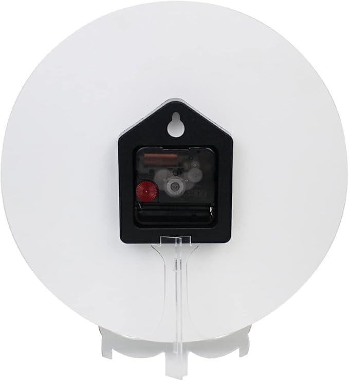 ALAZA Wall Clock Red Mushrooms Silent Non-Ticking Decorative Wall Clocks Battery Operated 10 Inch for Home Living Room Kitchen Bathroom Bedroom
