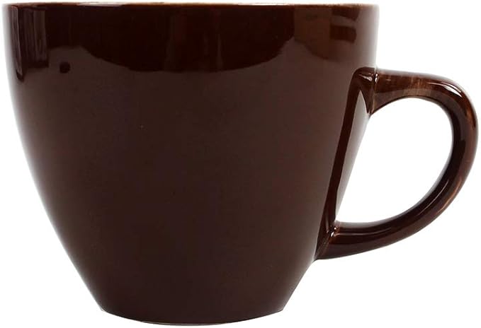 creature cups Bear Ceramic Cup (11 Ounce, Dark Brown) - Hidden Animal Inside Mug - Woodland Cub - Birthday and Housewarming Gift for Coffee & Tea Lovers