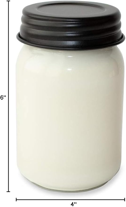 Milkhouse Candle Company - Harvest Festival - 26oz Beeswax and Soy Candles - Farmhouse Collection - 100% Natural, Paraffin Free, with Premium Fragrance Oil, Glass Jars with Lids