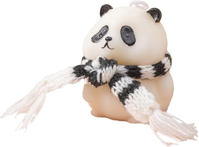 Panda Shaped Scented Candle,110G Cute Animal Aesthetics Aroma Soy Wax Decorative Candle for Table Photo Prop Birthday Gift,Prefect for Meditation Stress Relief Mood