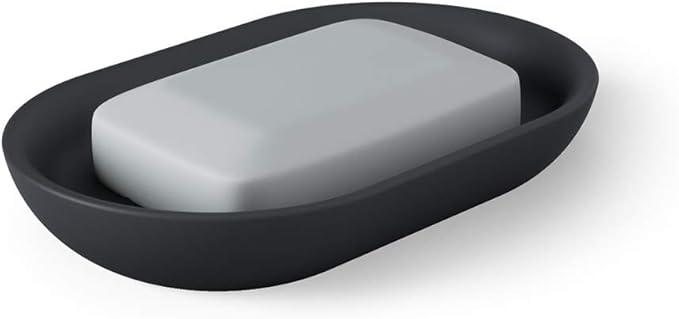 Umbra Junip Oval Soap Dish Black