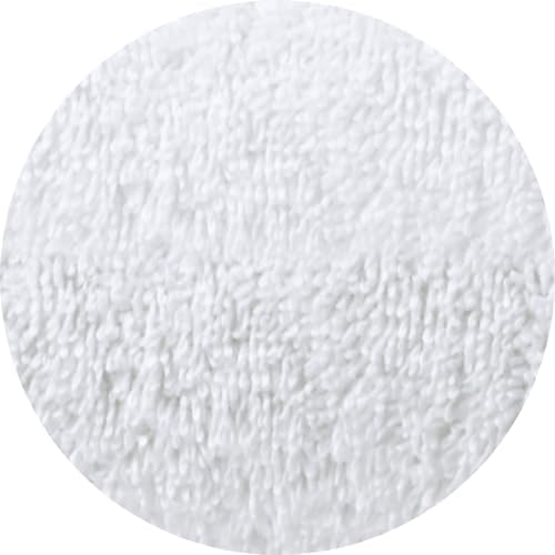 Infinitee Xclusives Luxury 100% Ring-Spun Cotton Hand Towels for Bathroom Set of 6 (16x28 inches) - Soft, Absorbent & Quick-Drying Bath Towels for Bathroom, Gym, Spa & Hotel Use (Brilliant White)