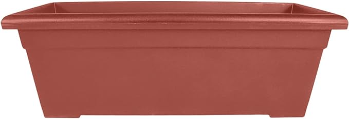 The HC Companies 28" Romana Planter in Clay