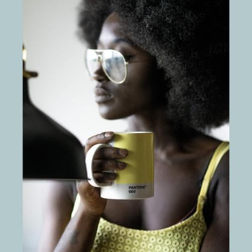Pantone Mug, Coffee/Tea Cup, fine China (Ceramic), 375 ml, Light Yellow, 600 C, One Size