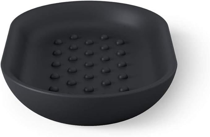 Umbra Junip Oval Soap Dish Black