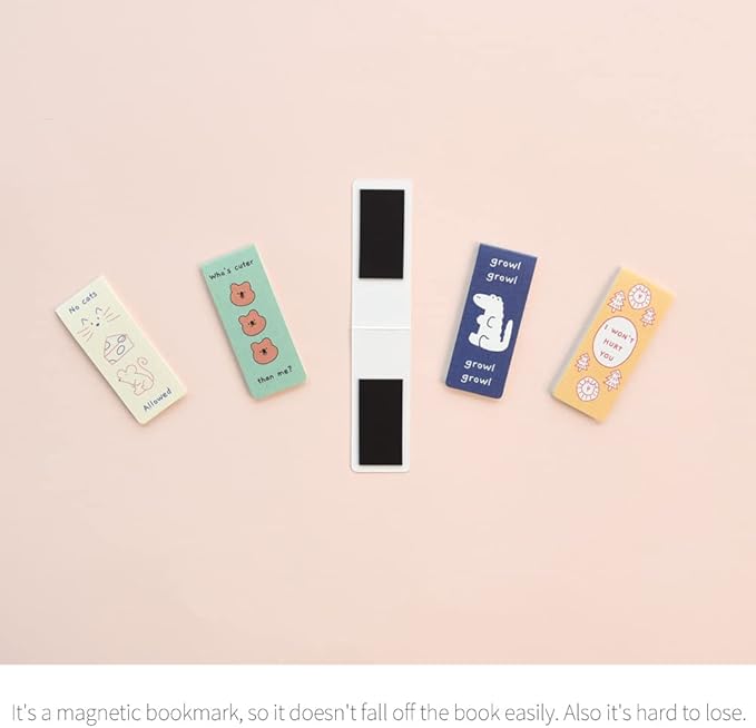 Monolike Magnetic Bookmarks Story Town Ver.2, Set of 5