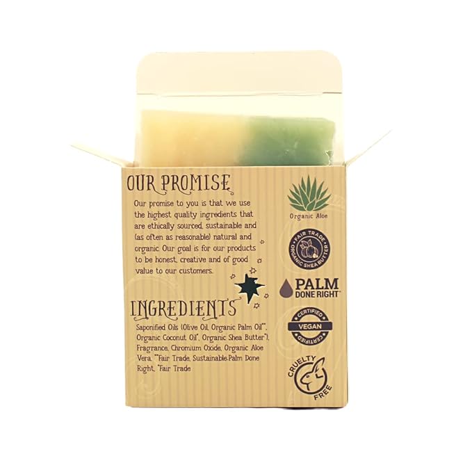 Varina Natural Cucumelon Bar Soap - Gentle Cleansing for Sensitive Skin, Fruity - 3 Pack