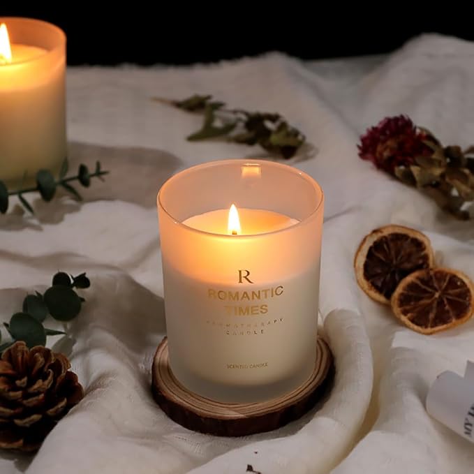 2 Pack Luxury Scented Candle,Soy Wax Candles for Home Fragrance 12.7 oz,96 Hours Long Lasting, Eco-Friendly, Birthday, Valentine, Anniversary,Aromatherapy Candles Gift for Women,Relaxing Home Decor
