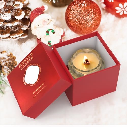 Amber Bubbles Glass Jasmine Scented Candles Gifts for Women, Scented Candles Unique Gifts for Women,Funny Cute Cool Cereal Soy Wax Candles for Home, Coffee Bar Scented for Holiday/Birthday