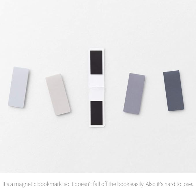Monolike Magnetic Bookmarks Misty + Ocean, 10 Pieces