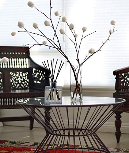 LOVSPA English Pear & Bergamot Reed Diffuser and Scented Sticks Set - Sparkling Bergamot, Crisp Pears with a Light Scent of Fresh Cut Wood - Modern Scent Diffuser for Large Rooms - Made in The USA