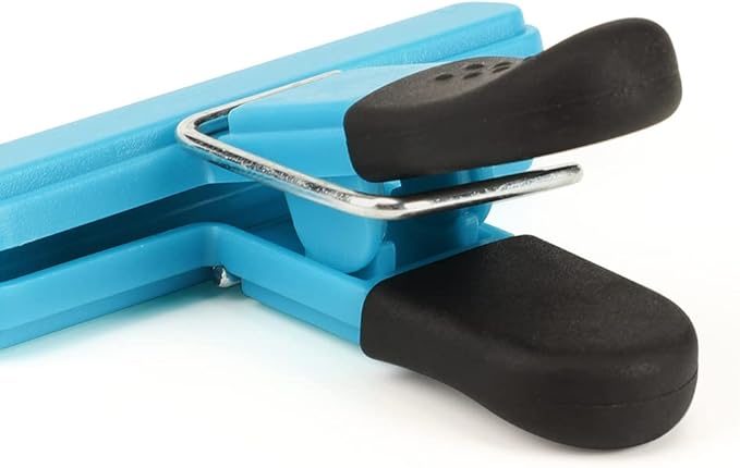 TACGEA Chip Clips, 12 Pack Food Clips, Bag Clips for Food Storage with Air Tight Seal Grip (3''x2.5'')