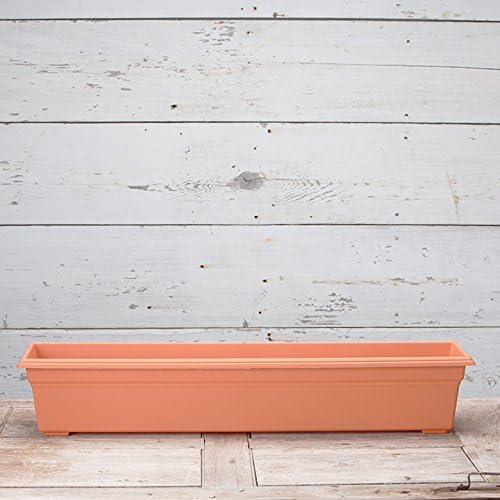 Novelty 16365 Countryside Flower Box Planter, 36-Inch, Terracotta