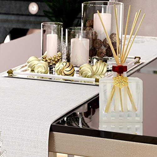 LOVSPA Holiday Reed Diffuser Gift Set - Evergreen, Pine, Red Currant & Juniper Berry Essential Oils - Holiday Scented Reed Diffuser for Large Rooms - Made in The USA