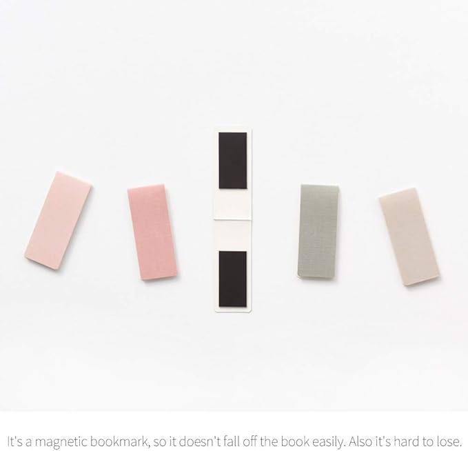Monolike Magnetic Bookmarks Misty, Set of 5