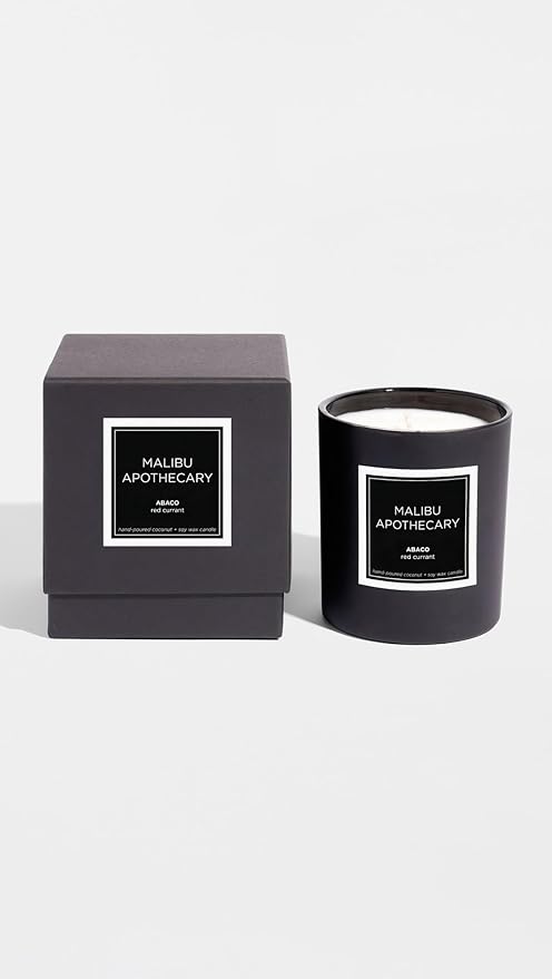 Matte Black Candle - Abaco Scent
