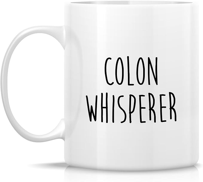 Retreez Funny Gastroenterologist Mug Gift Gastroenterology Doctor Colon Whisperer 11 Oz Ceramic Coffee Mug - Humor Sarcastic Motivational Inspirational birthday gift for medics friend coworker him her