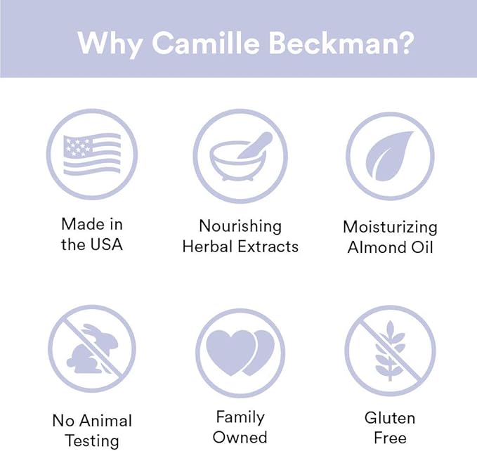 Camille Beckman Bubble Bath, English Lavender, 13 Ounce