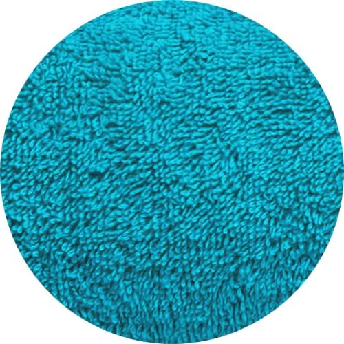 Infinitee Xclusives 100% Cotton Hand Towels for Bathroom – Ultra-Soft & Highly Absorbent, 6-Pack, Gym, Spa & Hotel |Serene Teal|