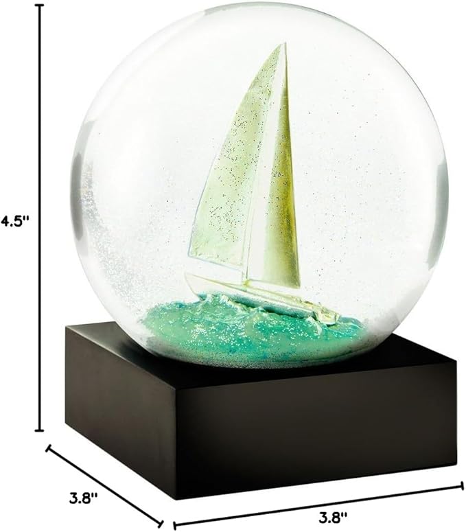 CoolSnowGlobes Sailboat Snow Globe by CoolSnowGlobes®