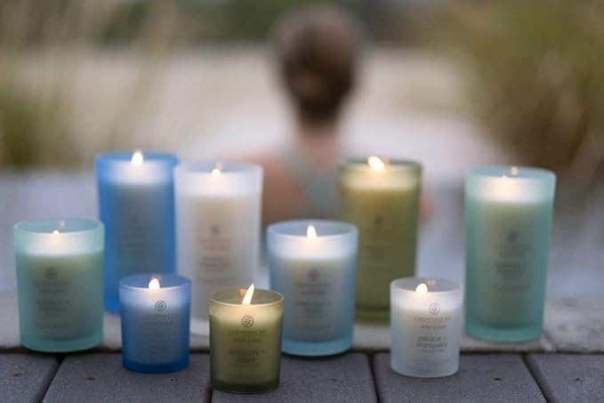 Chesapeake Bay Candle Scented Candle, Strength + Energy (Pineapple Coconut), Medium Jar