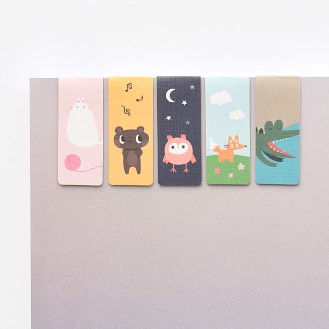 Monolike Magnetic Bookmarks Befriend A, Set of 5