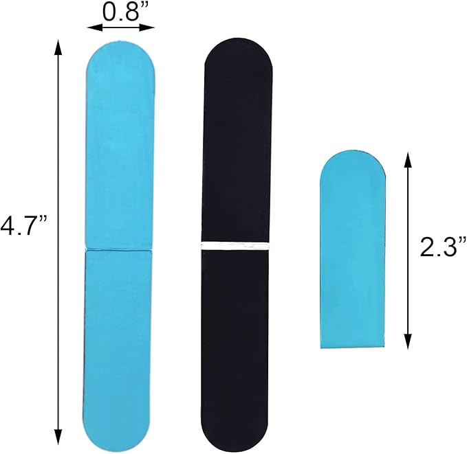 BlingKingdom 6pcs Magnetic Bookmark Cute Solid Colorful Page Marker Clip 6 Colors Book Marker Clip for Book Lovers, Teachers, Students, Printing on 2 Side