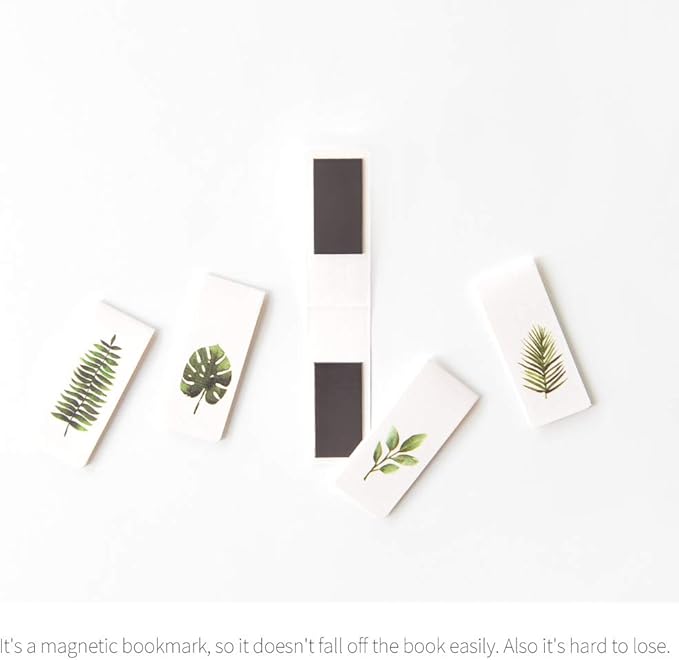 Monolike Magnetic Bookmarks Tropical, Set of 5
