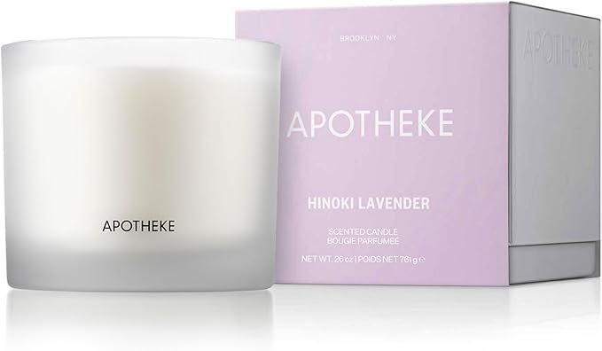 Apotheke 3-Wick Candles (Black Iris Oak, 3-Wick)