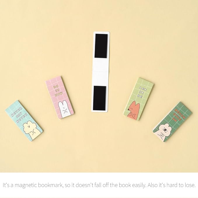 Monolike Magnetic Bookmarks Storytown Afternoon Ver.1, Set of 5