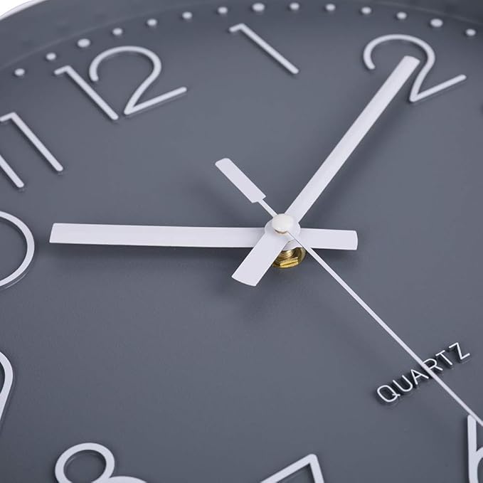 jomparis 16 Inch Large Wall Clock Silent Modern Style for Living Room Office