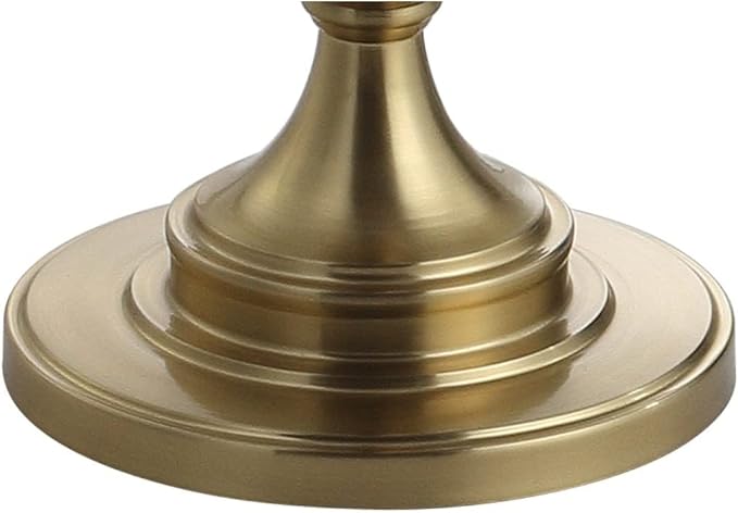 JONATHAN Y JYL3055A Cora 60" Metal/Glass LED Side Table and Floor Lamp Contemporary,Transitional for Bedrooms, Living Room, Office, Reading, Brass