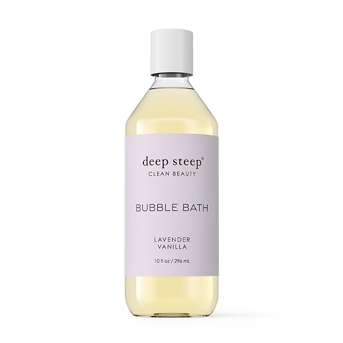 Deep Steep Bubble Bath 10 Ounce (Pack of 1) (10 Fl Oz (Pack of 1), Lavender Vanilla)