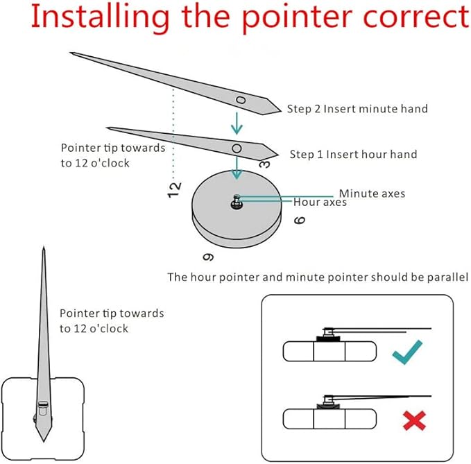 FASHION in THE CITY New 3D DIY Mirror Surface Wall Clocks Modern Design Living Room Decorative Wall Watches … (Red)