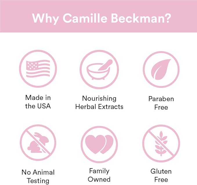 Camille Beckman Bubble Bath, Glycerine Rosewater, 13 Ounce