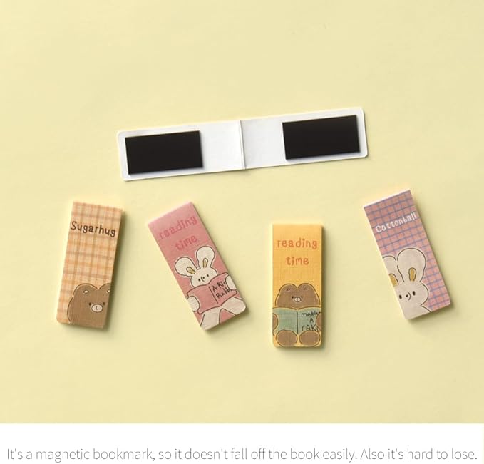 Monolike Magnetic Bookmarks Unmatched Friends Series.1, Set of 5