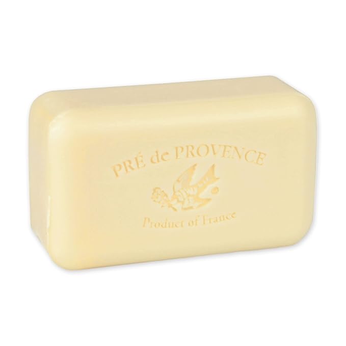 Pre de Provence Artisanal Soap Bar, Natural French Skincare, Enriched with Organic Shea Butter, Quad Milled for Rich, Smooth & Moisturizing Lather, Agrumes, 5.3 Ounce