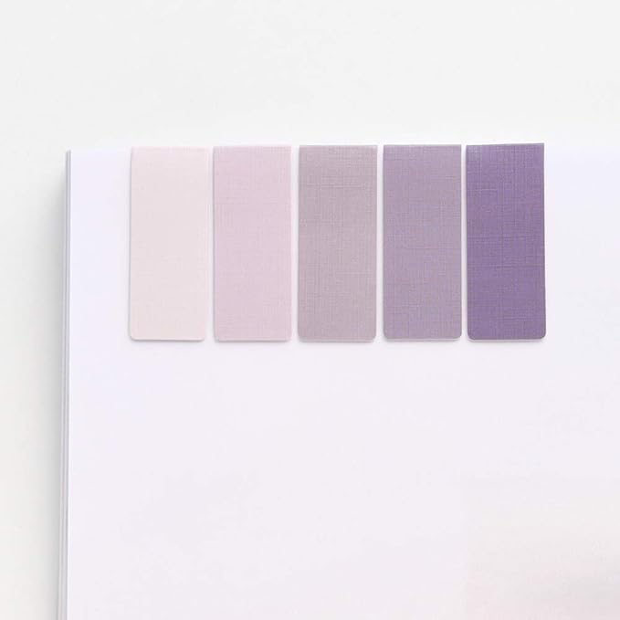 Monolike Magnetic Bookmarks Lavender, Set of 5